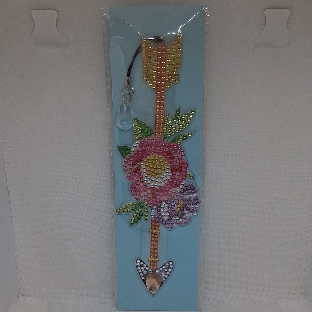 Handmade Rhinestone Bookmark